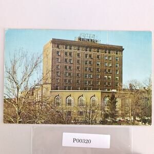 Vintage 1950s Postcard Hotel Bethlehem PA The Christmas City Photo Unposted